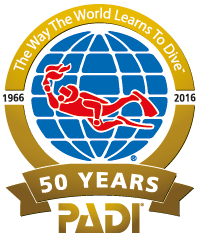 PADI 50 Jahre