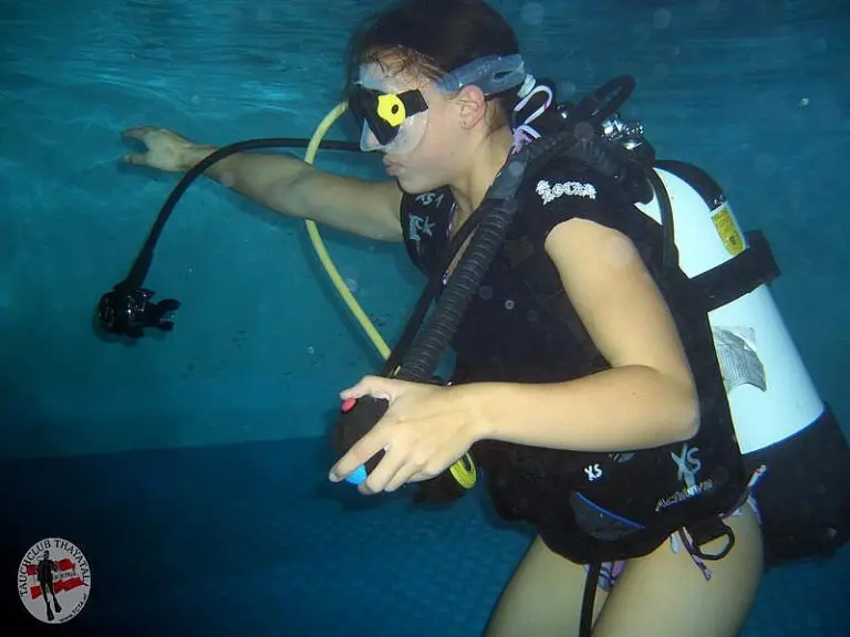 Discover Scuba Diving-Programm in der HS Dobersberg