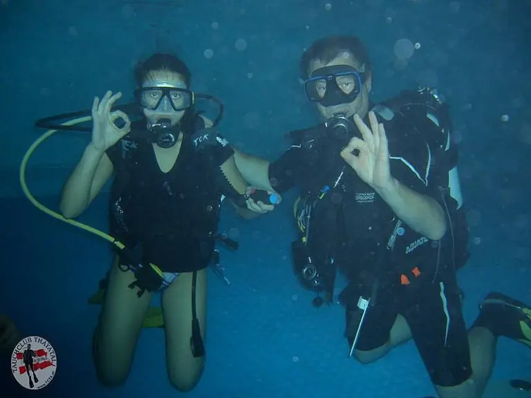 Discover Scuba Diving-Programm in der HS Dobersberg