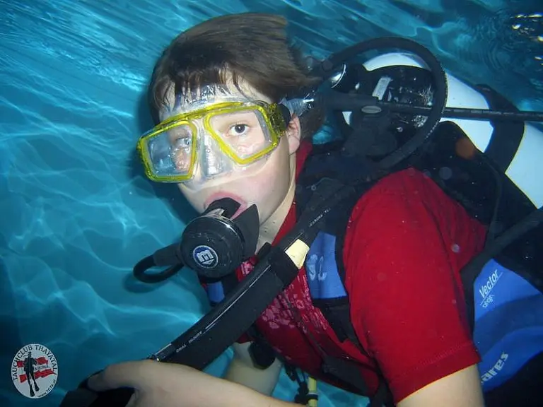 Discover Scuba Diving-Programm in der HS Dobersberg