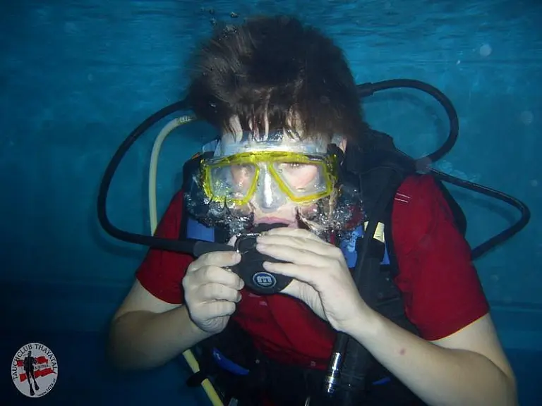 Discover Scuba Diving-Programm in der HS Dobersberg