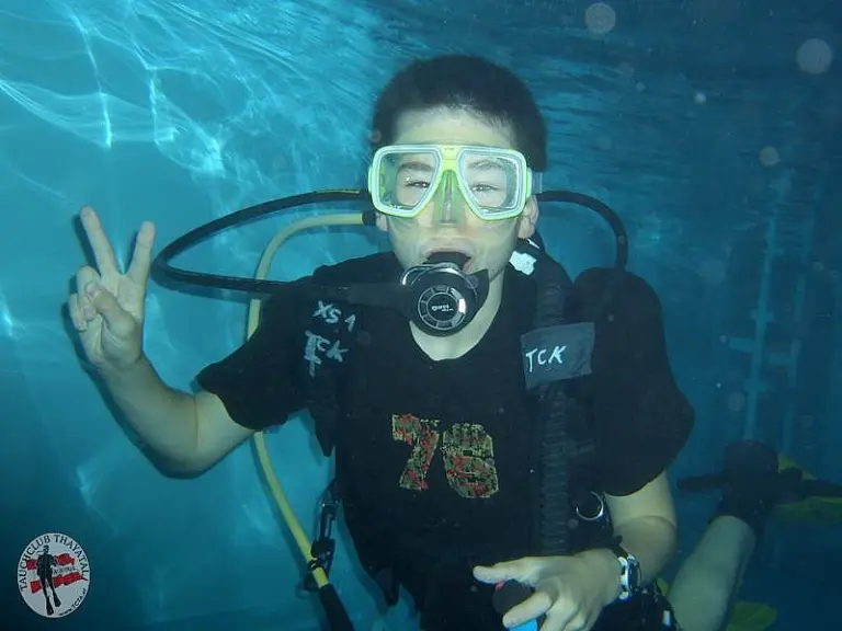 Discover Scuba Diving-Programm in der HS Dobersberg