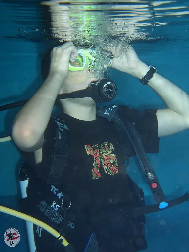 Discover Scuba Diving-Programm in der HS Dobersberg