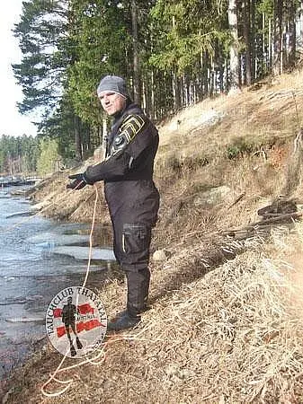 Eistauchen mit Bernd