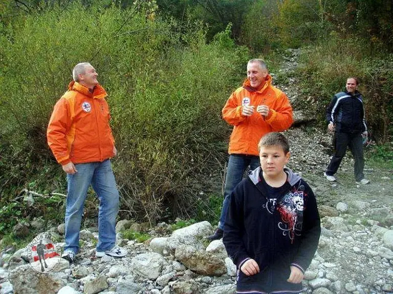Flusstauchen Enns 2010