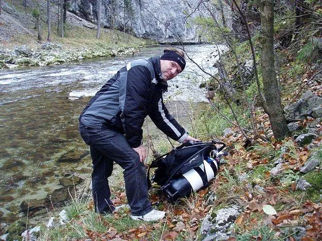 Flusstauchen Schwarza 2010
