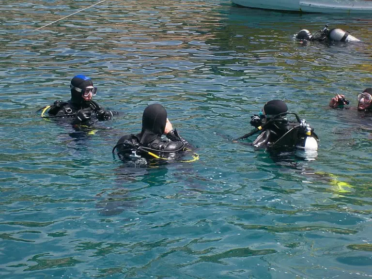 Tauchausfahrt nach KRK 2014
