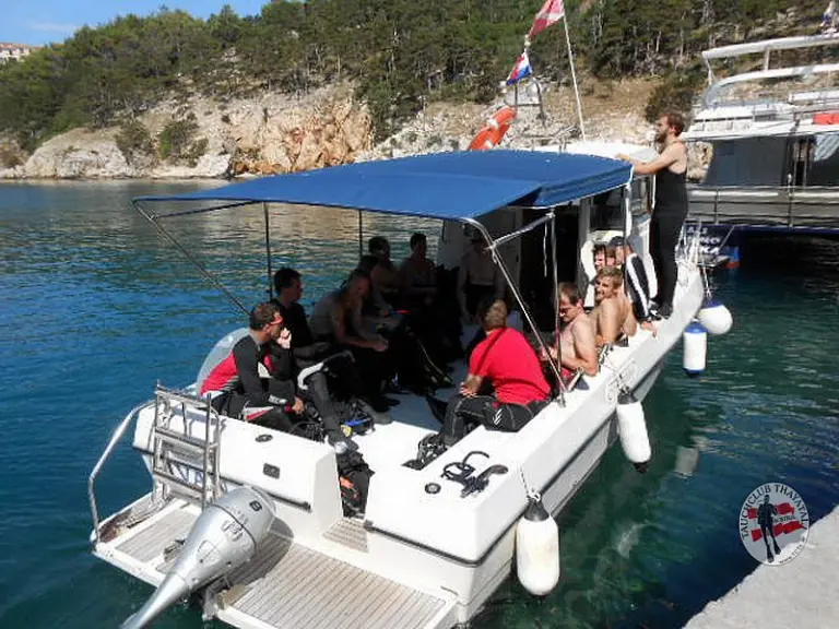 Tauchausfahrt nach KRK 2014