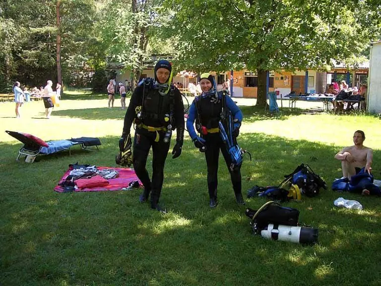 PADI Open Water Diver 05. und 06.07.2008