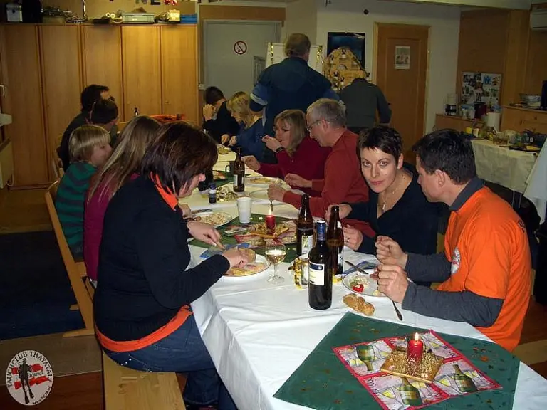 Silvesterfeier im Tauchclub