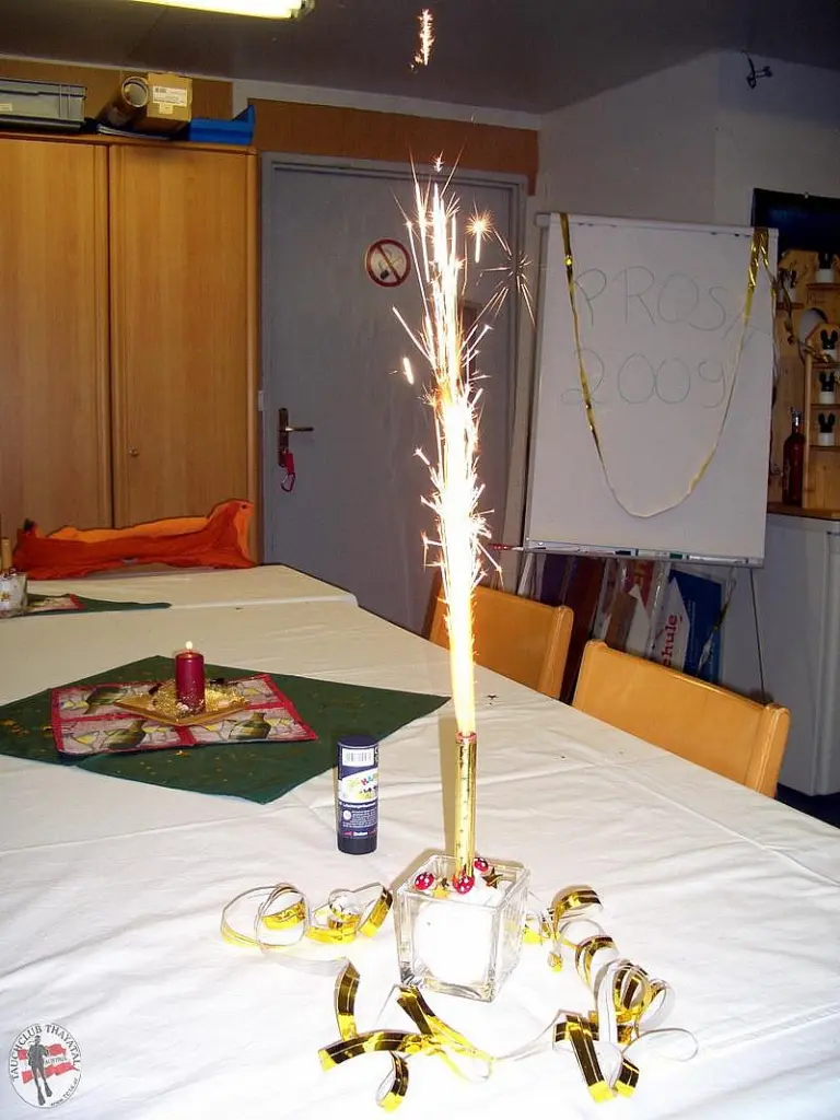 Silvesterfeier im Tauchclub
