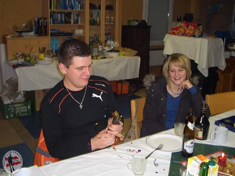 Silvesterfeier im Tauchclub